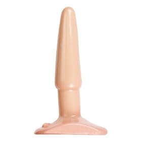 Doc Johnson Anal Plug, Small, White (Flesh Colored)