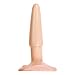 Doc Johnson Anal Plug, Small, White (Flesh Colored)