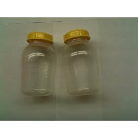 Medela Breastmilk Collection and Storage Bottles 5oz (150ml) - 2 Each BPA FREE: Baby