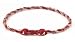 Alabama Crimson Tide 21'' Twist Titanium Sports Necklace