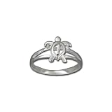 Sterling Silver Hawaiian Turtle Ring
