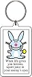 it's happy bunny 'When Life Gives You Lemons. Squirt Juice In Your Enemy's Eyes.' Key Chain