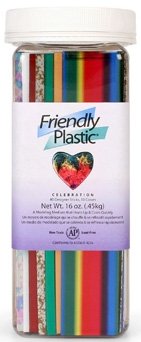 Amaco Friendly Plastic 40 Stick Assortment ~Celebration 