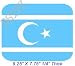 Iraqi Turkmens Turks Flag Mousepad Mouse Pad Mat