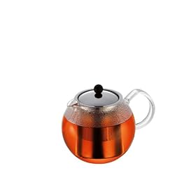 Bodum Assam 17-Ounce Glass Tea Press with Stainless-Steel Filter by Bodum