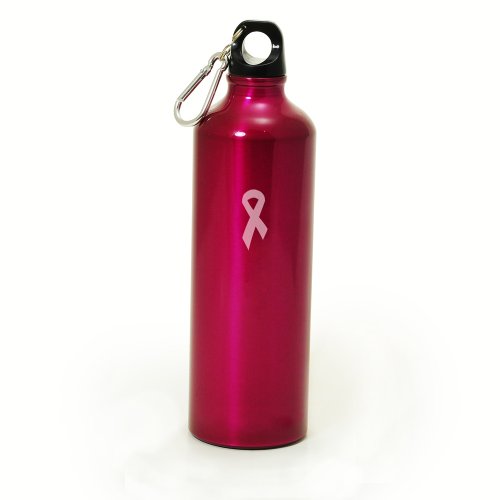Cathys Concepts Breast Cancer Aluminum Water Bottle