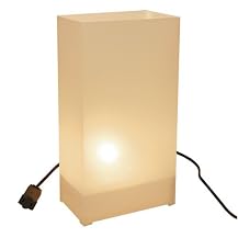 Electric Luminaria Kit - White (Set/10)