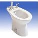 TOTO BT500B-01 Piedmont Vertical Spray Bidet, Cotton White