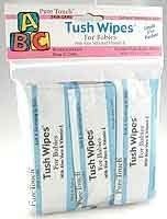 Pure Touch Skin Care - Baby Tush Wipes For Babies Travel Pack - Tush Wipes
