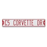 C5 Corvette Drive Street Sign by Chevrolet