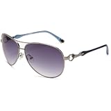 Juicy Couture Womens Beach Bum Aviator Sunglas