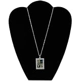 NCAA South Florida Bulls Square Love Necklace