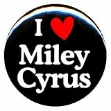 1" Hannah Montana/Miley Cyrus "I Love Miley Cyrus" Button/Pin