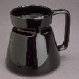 14 oz. Microwavable Stoneware Wide Base Travel Mug Black
