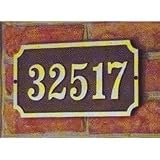 HAN-R223 rectangular medium wall sign - raised letters by Hanover