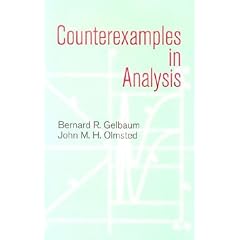 Counterexamples in Analysis (Dover Books on Mathematics)