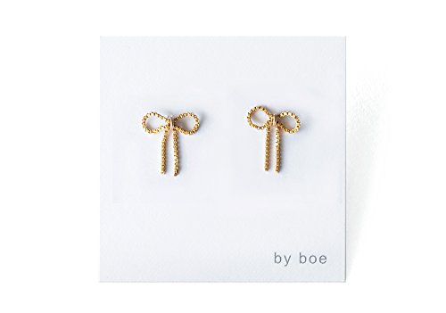 (バイボー) by boe 14kゴールドフィルド チェーン リボンピアス・boe506g-31【全1色】【ラッピング可】【即発送可】