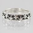 Star Ring in Sterling Silver, Sizes 5 & 6, #2596