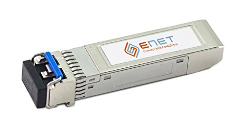 ENET Components | GLC-LH-SMD-ENC | 1000BASE-LX SFP 1310nm 10km DOM MMF/SMF LC OEM Compatible Transceiver, Included