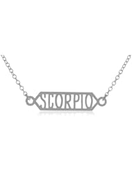 Kris Nations "Zodiac Signs" Bar Overlay Necklace, 18"