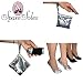 Spare Soles Compact, Rollable, Foldable, Take-Anywhere Flats - Ballerina Flats w/Matching Wristlet Purse Image
