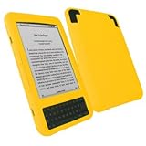 7dayshop Durable Soft Silicone Case Cover for Amazon Kindle 3 - YELLOWby 7dayshop