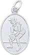 Rembrandt Charms Female Softball Charm