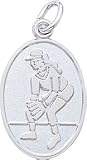 Rembrandt Charms Female Softball Charm