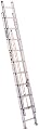 Werner D1116-2 200-Pound Duty Rating Aluminum Flat D-Rung Extension Ladder, 16-Foot