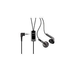 Nokia OEM ORIGINAL Nokia HS-47 Stereo Earbud Handsfree Headset for the 5300 XpressMusic 5200 7373 7390 6300 E61 E62 E90 BLACK