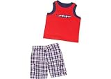 Sunshine Baby Plaid Gator Tank & Short Set