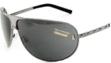 Roberto Cavalli - Roberto Cavalli ACASTO 240S 731 SMOKE/GUNMETALBLACK Designer Sunglasses