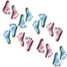 Baby Feet Shaped Edible Hard Sugar Decorations (24 Pcs)