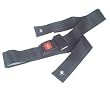 `Wheelchair Restraint Belt Airline Closure Black