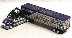 Colorado Rockies Fleer Collectibles 2002 Tractor Trailer - Baseball Sports Merchandise