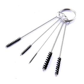 Precision Nylon Brush Set for Cleaning Airbrushes 3.5"