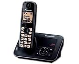 Panasonic KX-TG6621EB Single Digital Cordless Phone with Answer Machine