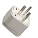 Grounded Adapter Plug America to Israel GUL CE Certified