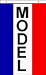 Model - Vertical Message Flag Nylon 3 ft. x 5 ft.