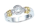 0.55 cts Round Diamonds Engagement Ring - 14kt LIFETIME WARRANTEE