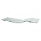Atlas Zigzag Shelf Kit - Frosted/ Silvertone (32x8")
