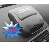 Electronics : Deluxe 200W Ceramic Car Heater with FREE Ice Scraper