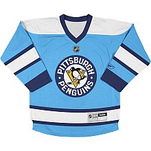NHL Youth Pittsburgh Penguins Third/Alternate Replica Jersey - R58X4Bpp (Navy, Small/Medium)
