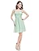 Ever Pretty Ruffles Padded Chiffon Knee-length Bridesmaid Dresses 03539