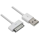eForce 5 Pack 3 Ft (1M) iPhone 4/4S Charging Cable Cord (White)