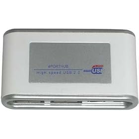 TeckNet VC-348 USB2.0 All in 1 Multi Slot Card Reader (Silver)
