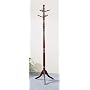 Coat Rack in Cherry Finish
