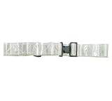 Vinyl Belt with Buckle (White)