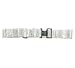 Vinyl Belt with Buckle (White)