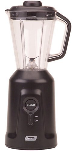 Coleman Rechargeable Portable Blender and Lid (Black Base)